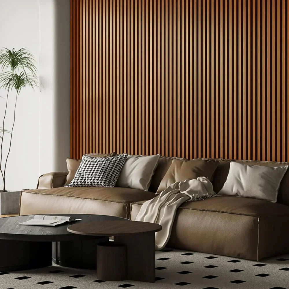 Panel acústico de láminas flexible – 270 × 110 cm